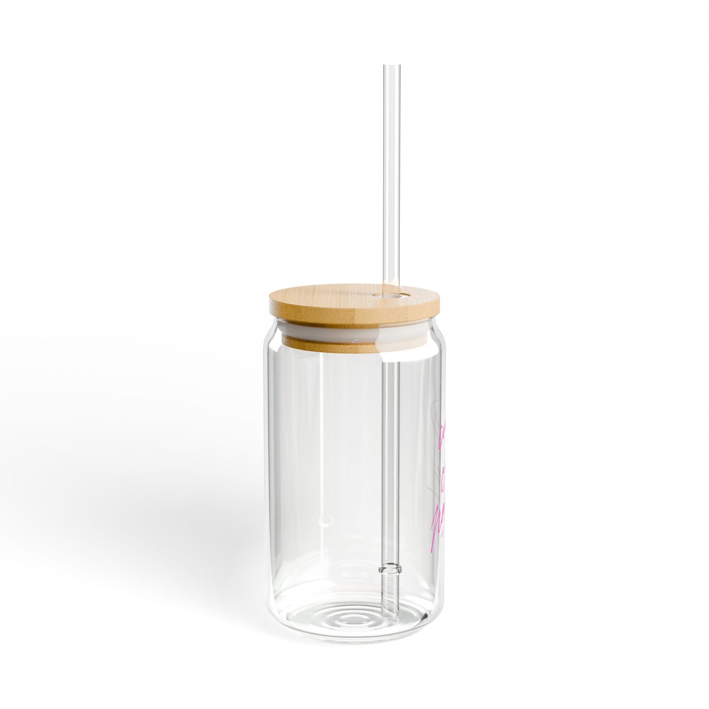 Cup of Happy Sipper Glass, 16oz