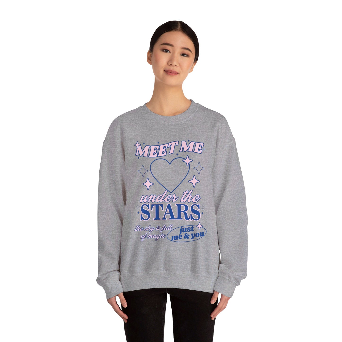 Meet Me Under The Stars Crewneck Sweatshirt
