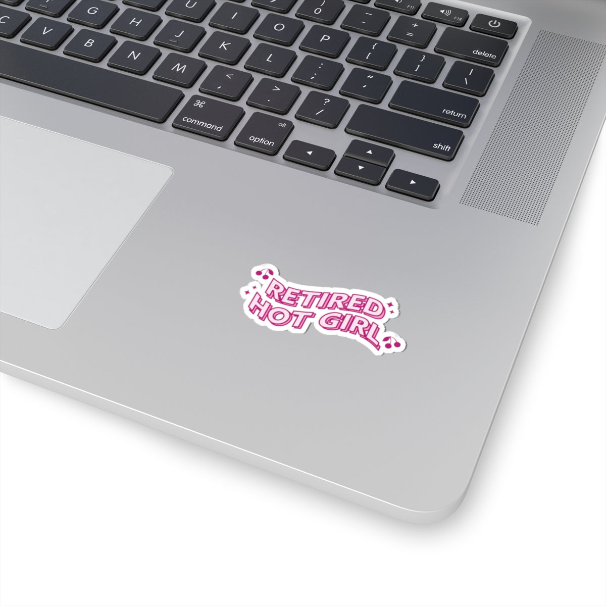 Retire Hot Girl Kiss-Cut Stickers