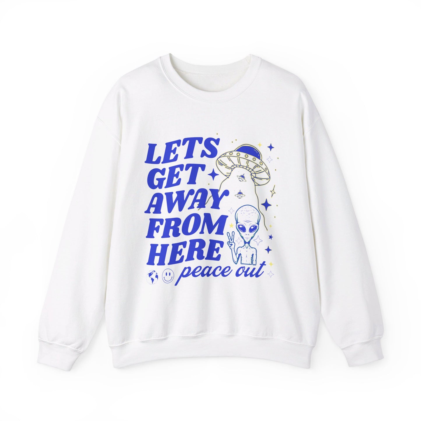 Get Away From Here Sweatshirt Unisex Heavy Blend™ Crewneck Sweatshirt