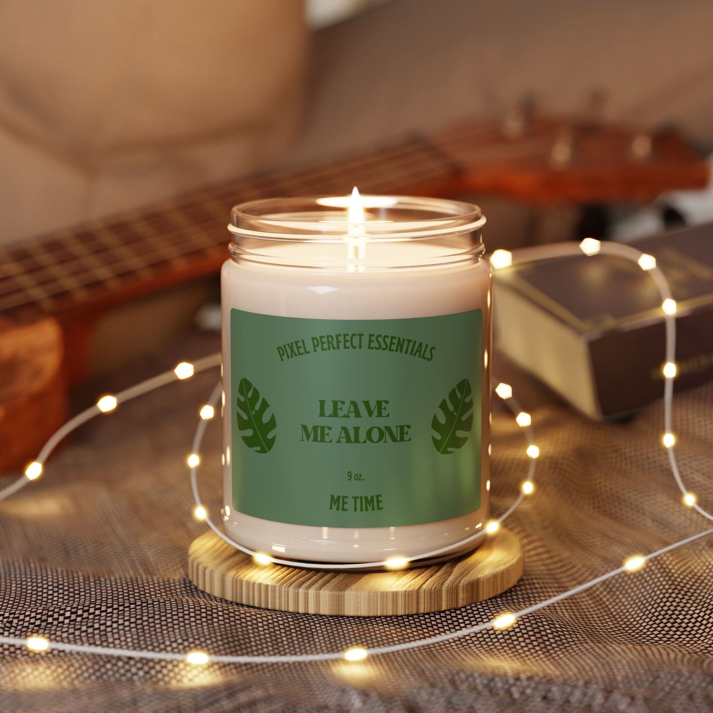 Leave Me Alone Scented Soy Candle, 9oz