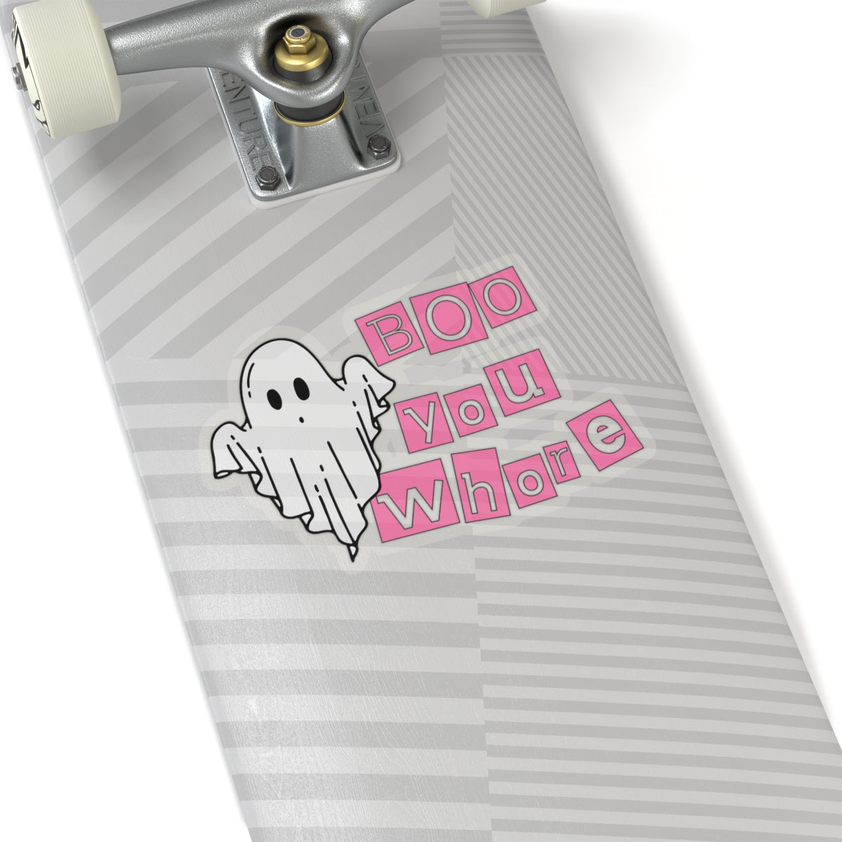 Boo You Whore Halloween Kiss-Cut Stickers
