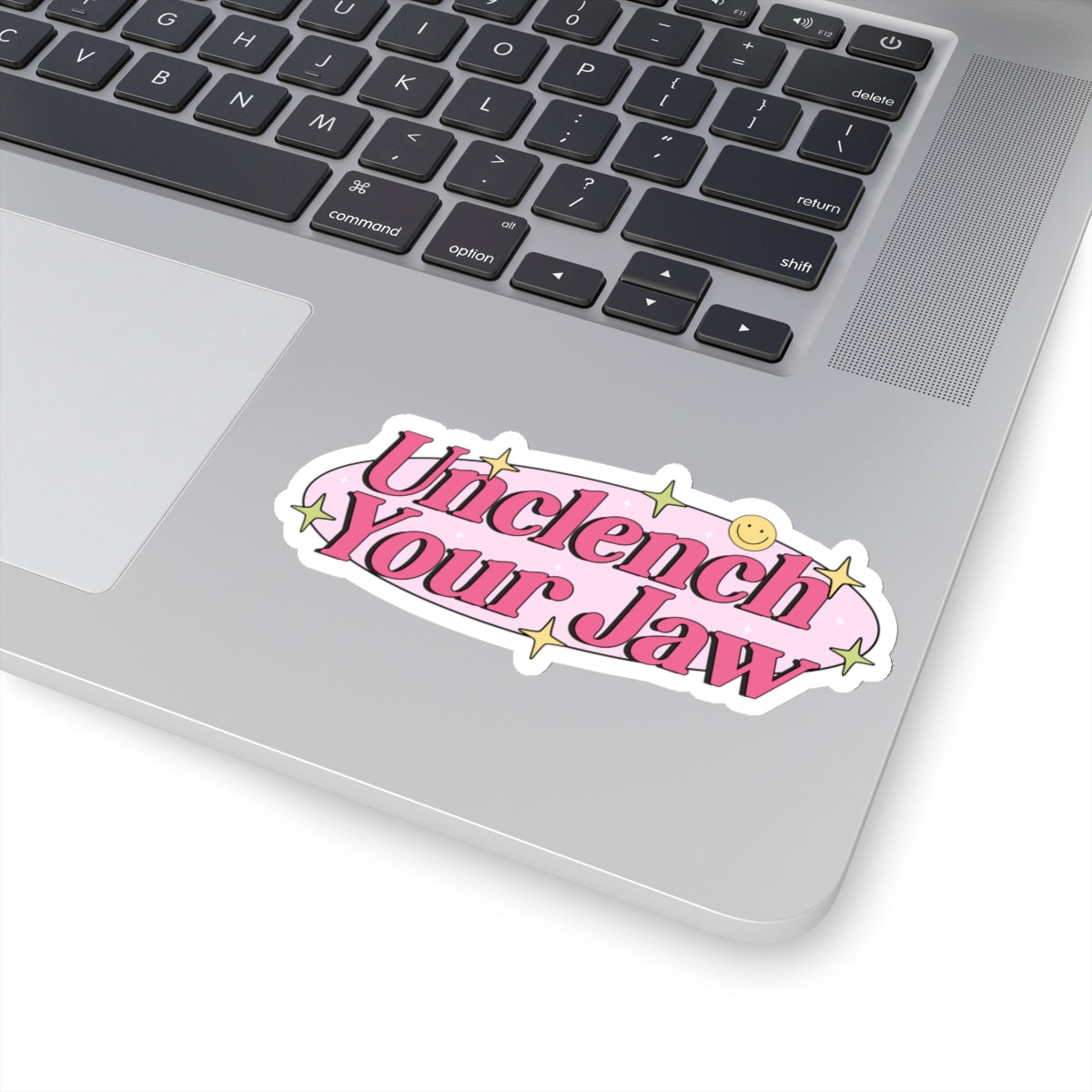 Unclench Your Jaw Stickers