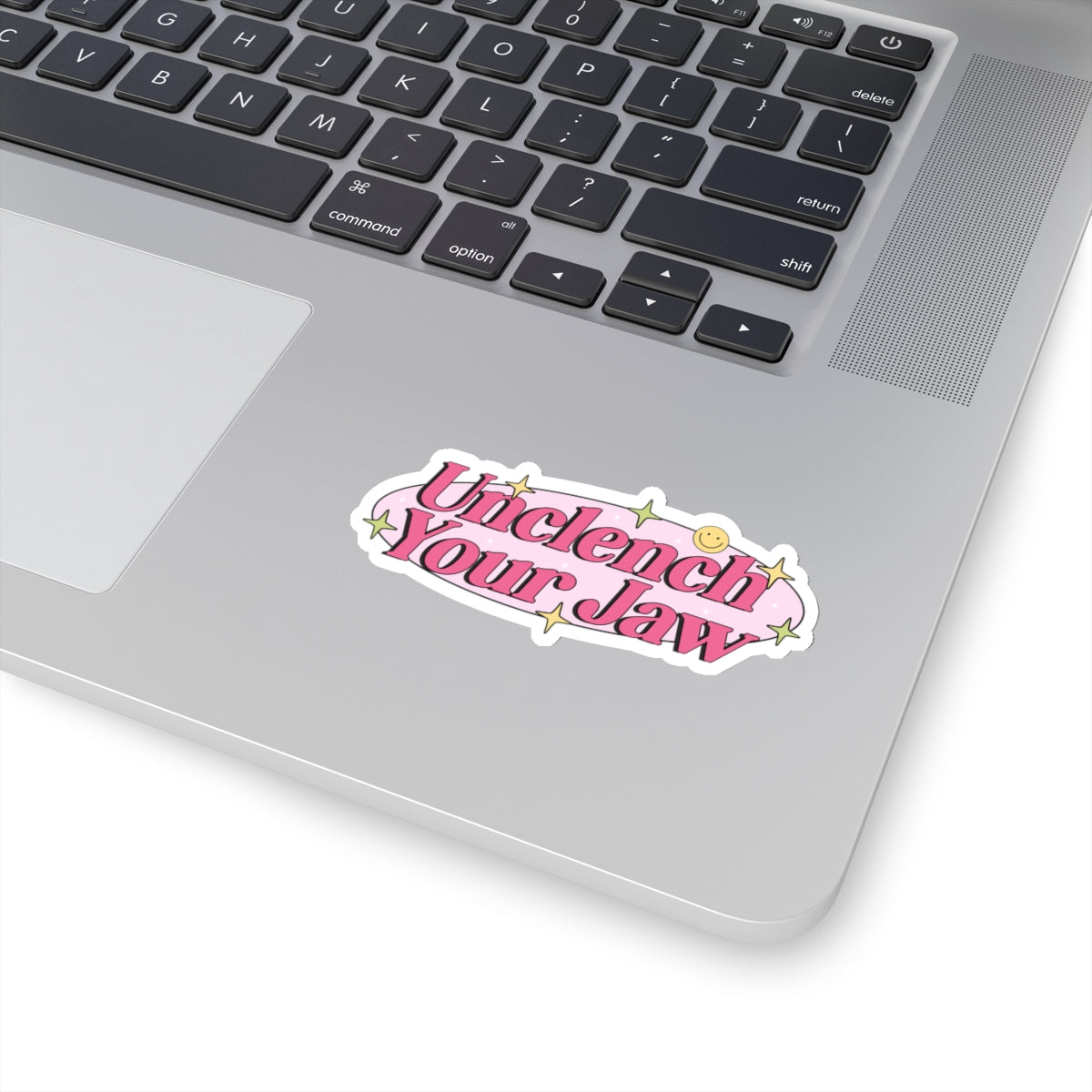 Unclench Your Jaw Stickers