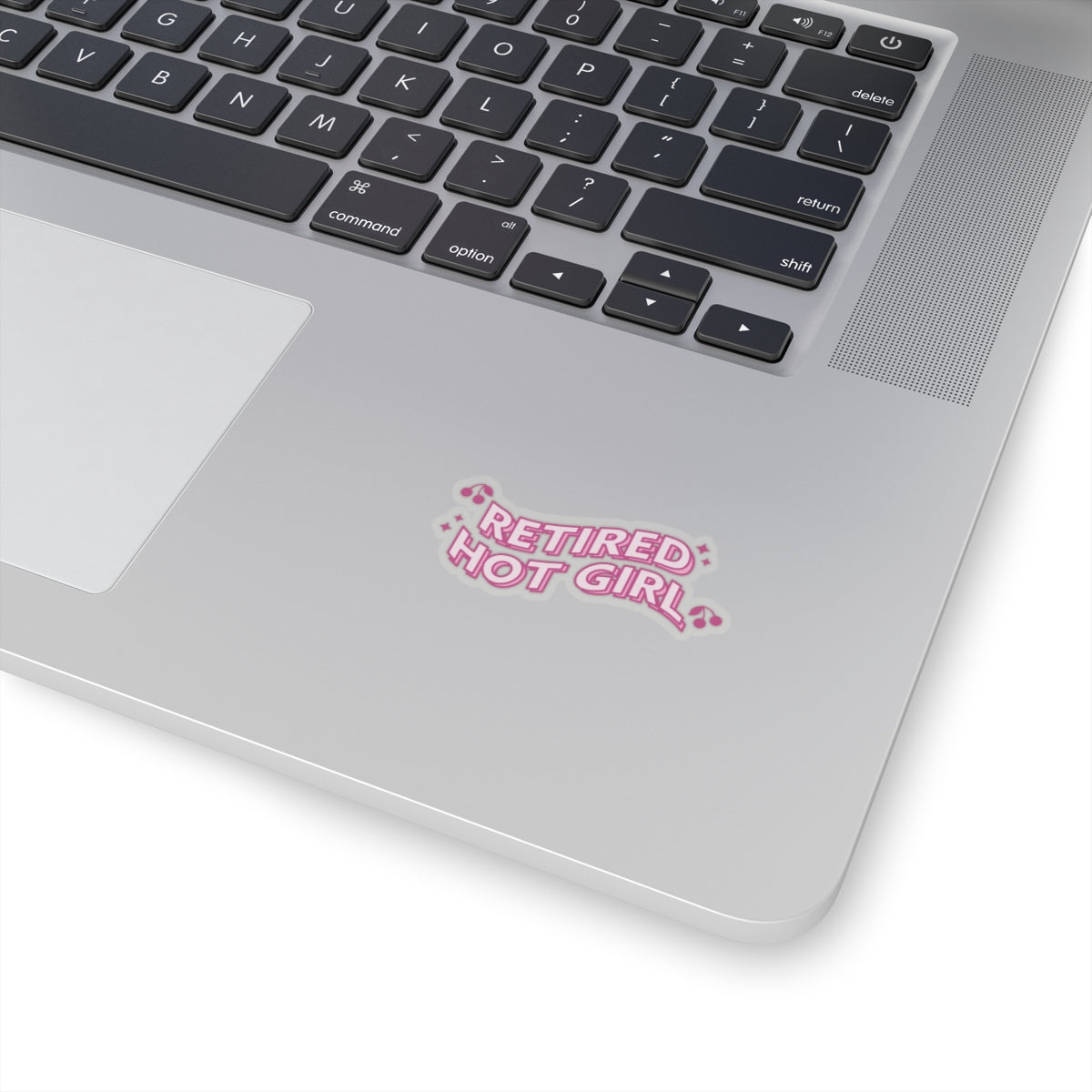 Retire Hot Girl Kiss-Cut Stickers