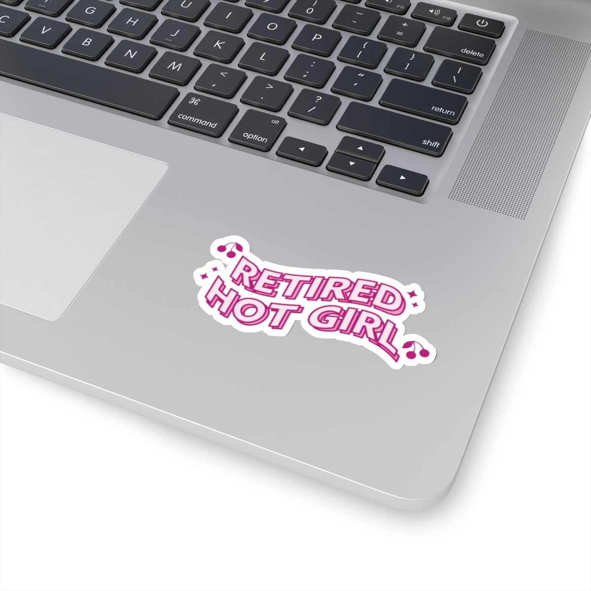 Retire Hot Girl Kiss-Cut Stickers