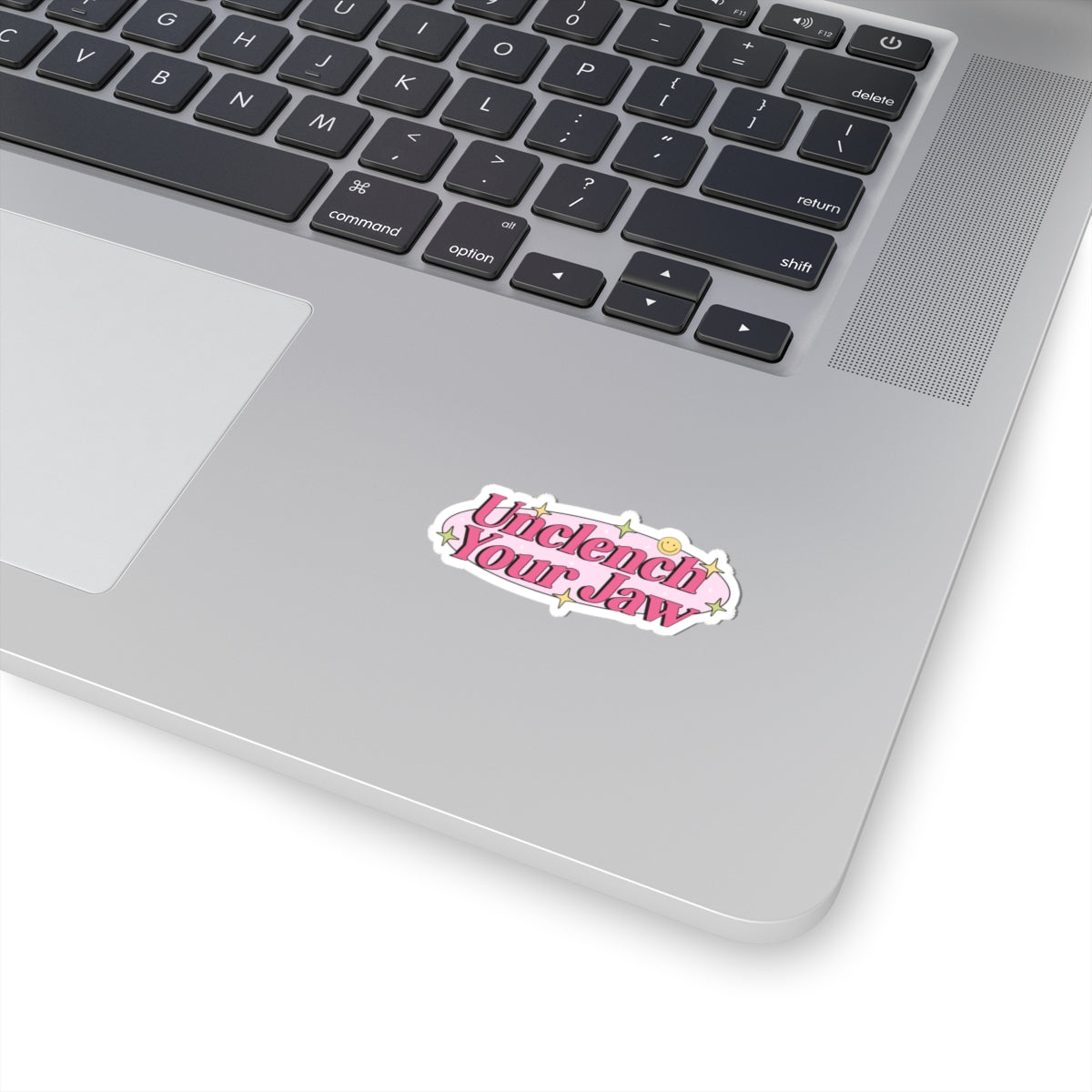 Unclench Your Jaw Stickers