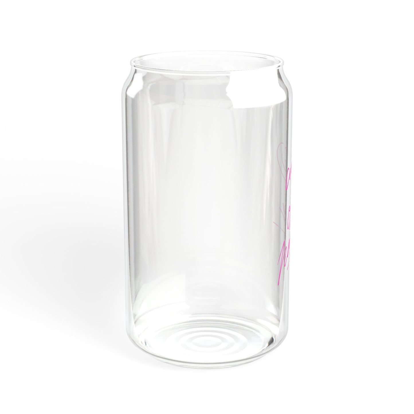 Cup of Happy Sipper Glass, 16oz