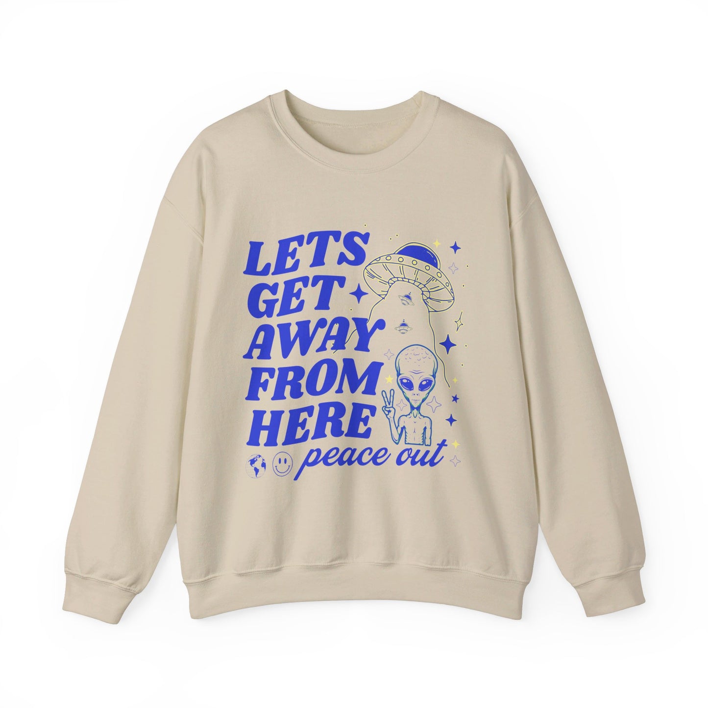 Get Away From Here Sweatshirt Unisex Heavy Blend™ Crewneck Sweatshirt