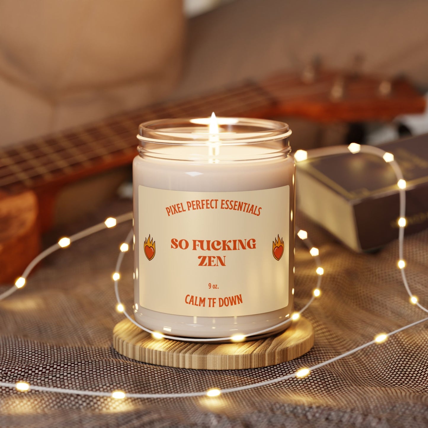 So Fucking Zen Scented Soy Candle, 9oz