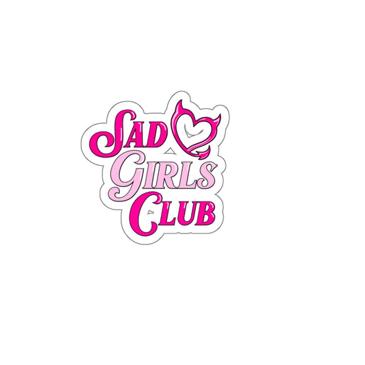 Sad Girls Club Kiss-Cut Stickers