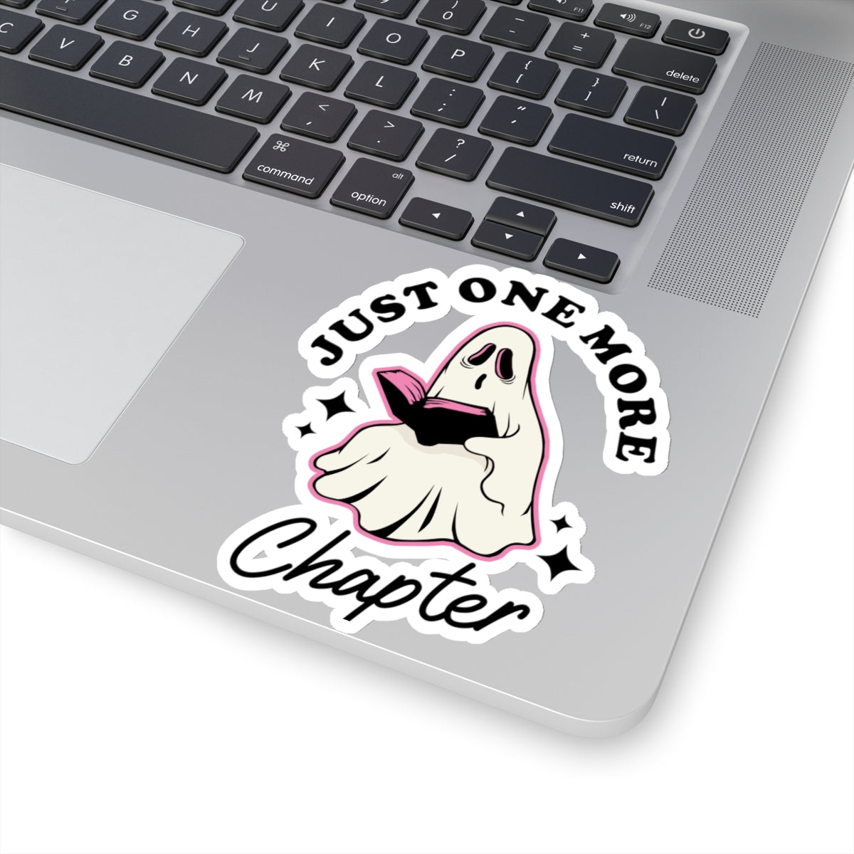 Just One More Chapter Ghost Kiss-Cut Stickers