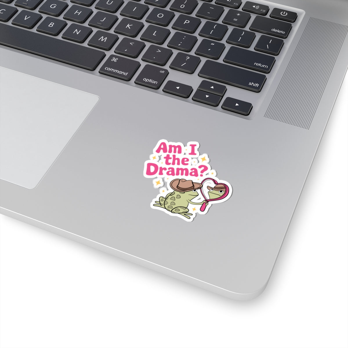 Am I The Drama Frog Kiss-Cut Stickers