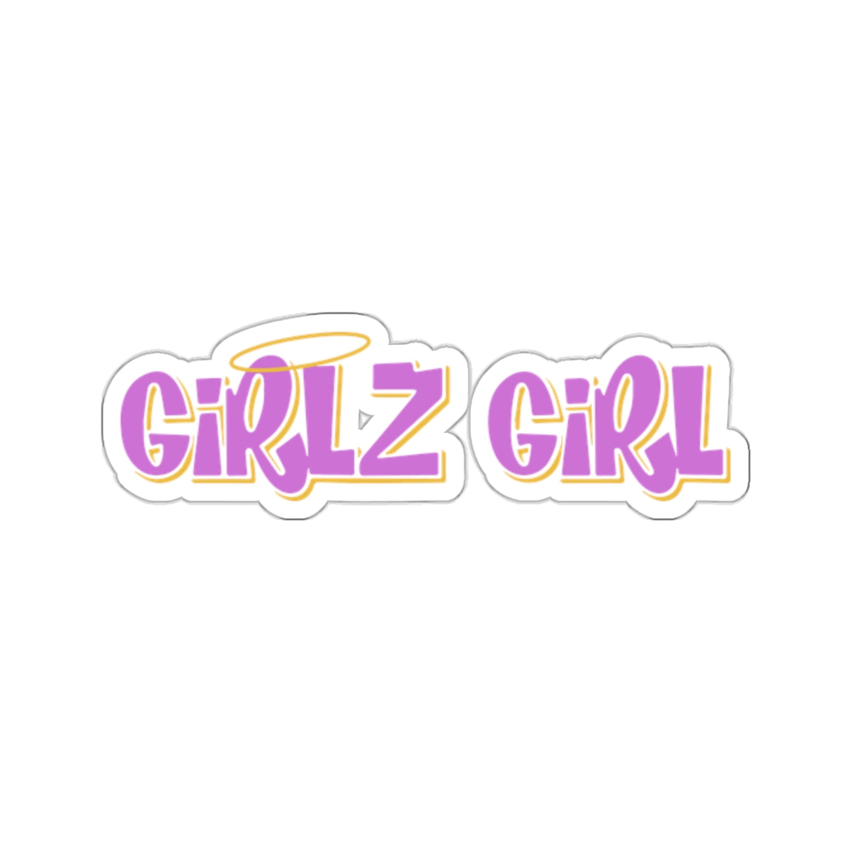 Girls Girl Kiss-Cut Stickers