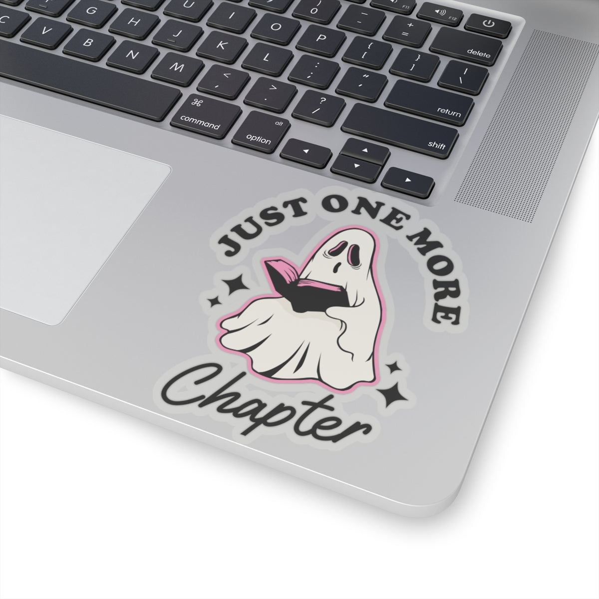 Just One More Chapter Ghost Kiss-Cut Stickers