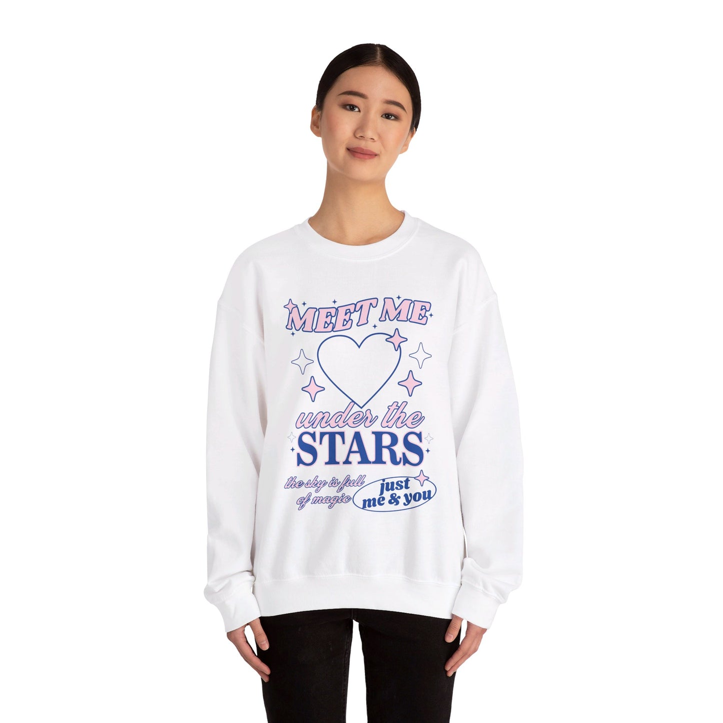 Meet Me Under The Stars Crewneck Sweatshirt