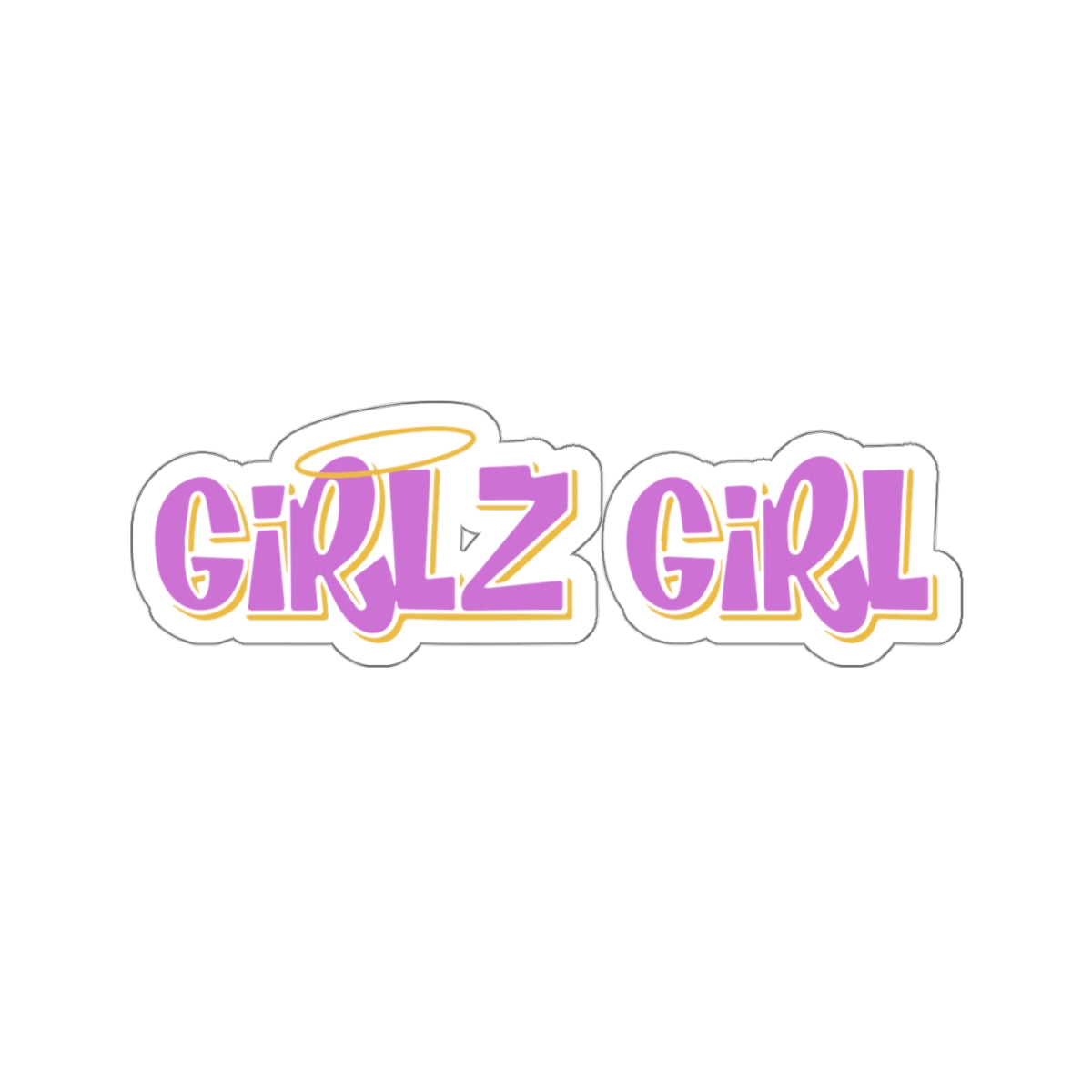 Girls Girl Kiss-Cut Stickers